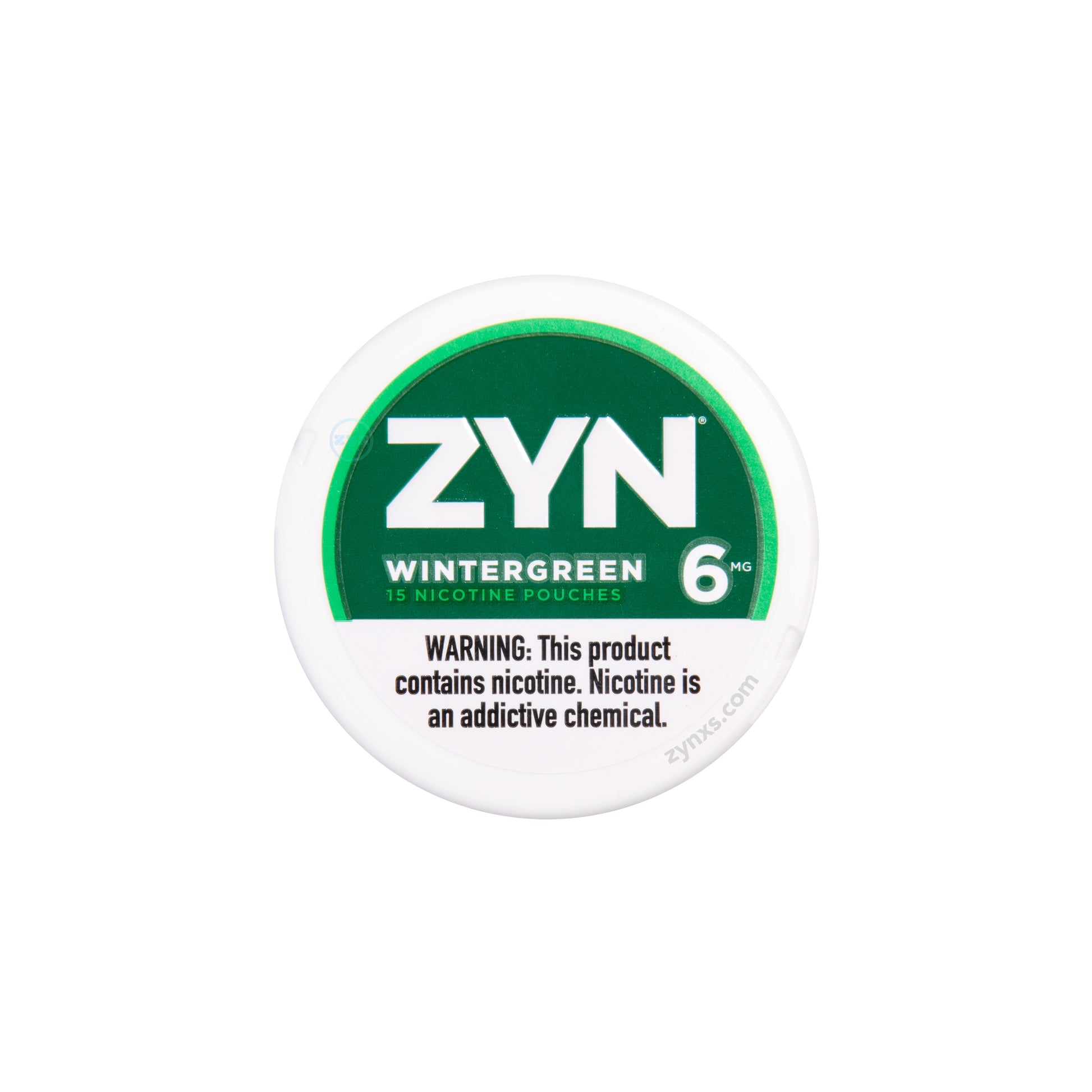 Zyn Wintergreen 6 MG nicotine pouches come in striking packaging that perfectly encapsulates the essence of the flavor within.